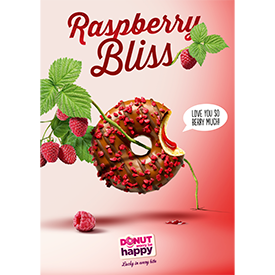 Poster Raspberry Bliss
